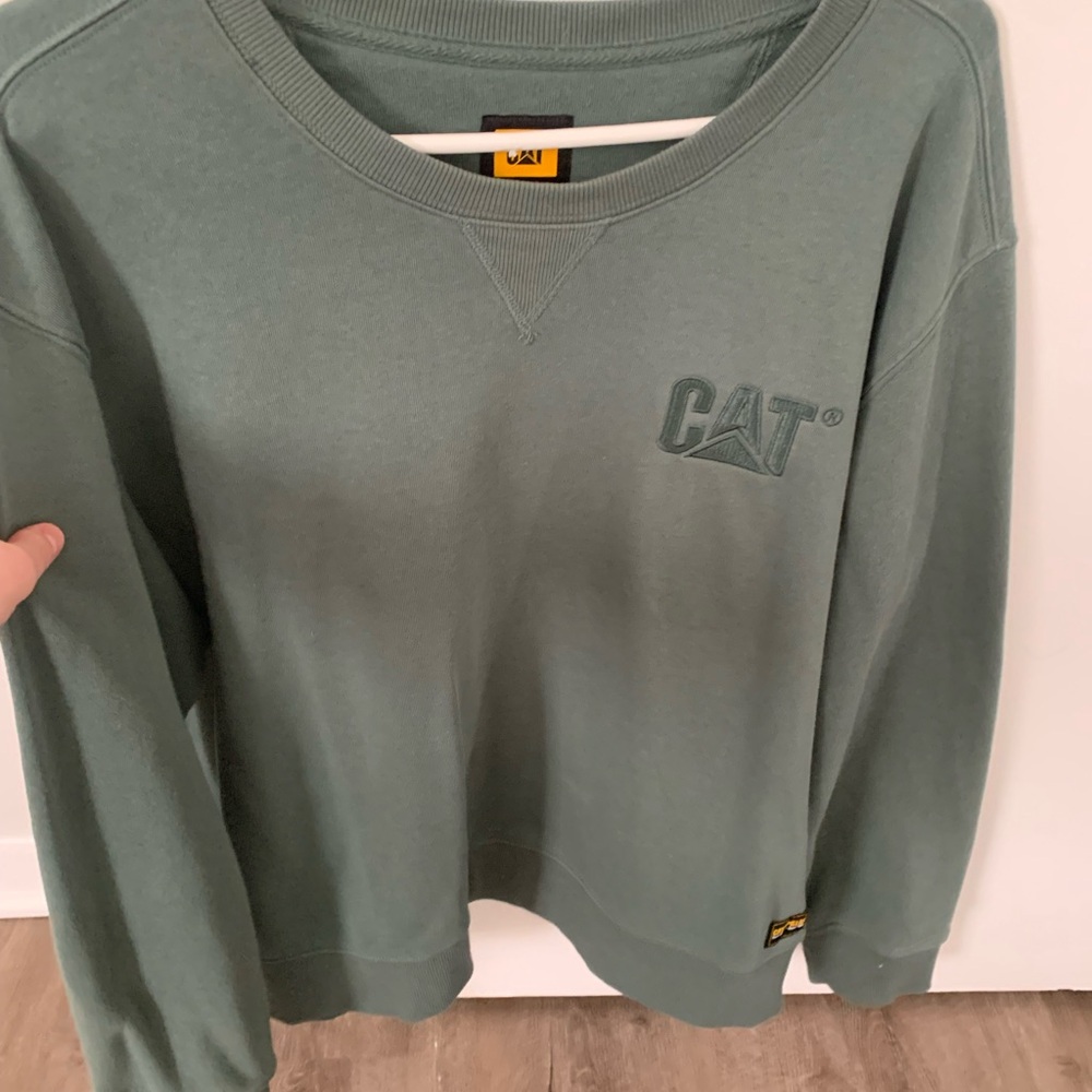 CAT Green Sweatshirt
